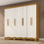 Guarda-Roupa Ilhabela Casal 8 Portas 4 Gavetas Freijó/Off White - comprar online