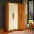 Guarda Roupa Solteiro 4 Portas 2 Gavetas Vênus Freijó/Freijó - ArteCasa - Móveis e Decorações
