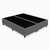 Base Box para Cama Queen 158x198cm Suede Cinza na internet