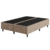 Base Box para Cama King 193x203cm Suede Bege na internet
