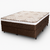 Cama Box Queen Omega Master 198cm Molas Ensacadas com Pillow Marrom - comprar online