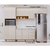 Cozinha Compacta Isadora 11 Portas 2 Gavetas sem Tampo com Nicho Forno ou Microondas Avelã/Mocca Laca - Artecasa