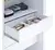 Imagem do Guarda Roupa Zyon 2 Portas de Correr com Detalhe Ripado 6 Gavetas Branco Absoluto