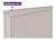 Cabeceira Ripada Casal Tina 1.4 Off White - comprar online