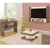 Sala de Estar Até 47'' Painel Cindy Mesa de Centro Desert Aparador Grove Pinho/Off White