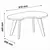 Conjunto Rack Tierry Mesa de Centro Organic e Carrinho Bar Rafah Cinamomo/Off White
