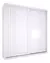 Guarda Roupa Zyon 2 Portas de Correr com Detalhe Ripado 6 Gavetas Branco Absoluto - Artecasa