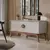 Buffet Aparador Veneza 4 Portas 168cm Off White/Nature - Artecasa