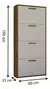 Sapateira Organizadora Lua 4 Gavetas Canela/Off White - Artecasa