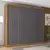 Guarda-Roupa Casal 8 Portas 2 Gavetas Nantes Freijó/Off White - ArteCasa - Móveis e Decorações