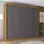 Guarda Roupa Casal 8 Portas 4 Gavetas Dallas Freijó/Off White - ArteCasa - Móveis e Decorações