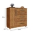 Cômoda para Quarto 1 Porta 5 Gavetas Verona Cedro - Artecasa