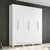 Guarda-Roupa Suíça 6 Portas 4 Gavetas 100% MDF Branco - comprar online