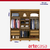 Guarda-Roupa Santana 6 Portas 4 Gavetas 100% MDF Freijó/Grafite - ArteCasa - Móveis e Decorações