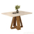 Conjunto Sala de Jantar Mesa Celena 120cm com 4 Cadeiras Jully Freijo/Veludo Lunar - comprar online