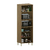 Paneleiro Torre Quente 70cm 3 Portas com Nicho para Forno e Microondas Isadora Avelã/Mocca - comprar online