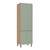 Paneleiro Duplo 70cm 4 Portas Silver Freijó/Vere Jade