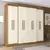 Guarda Roupa Casal 8 Portas 4 Gavetas Dallas Branco - ArteCasa - Móveis e Decorações