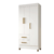 Guarda Roupa 3 Portas 2 Gavetas Genova Branco na internet