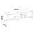 Sala de Estar Completa Rack para TV até 60'' Buffet Charlie Mesa de Centro Desert Pinho/Off - loja online
