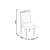 Kit 2 Cadeiras Jully Freijó/Linho Neve - comprar online