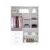 Guarda Roupa Casal 4 Portas 3 Gavetas Tancredo Freijó/Off White - comprar online