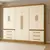 Guarda Roupa Casal Toulouse 6 Portas 6 Gavetas Branco - ArteCasa - Móveis e Decorações