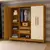 Guarda-Roupa Casal 6 Portas 2 Gavetas Star Freijó/Freijó - comprar online