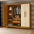 Guarda-Roupa Casal 6 Portas 2 Gavetas Star Freijó/Off White - ArteCasa - Móveis e Decorações