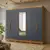 Guarda-Roupa Ilhabela Casal 8 Portas 4 Gavetas com Espelho Freijó/Off White - ArteCasa - Móveis e Decorações