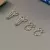 Broches de gancho nro 12 color plateado (8378) - comprar online