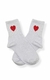 Tenis de Diseño Corazón Base Blanca – CNT - comprar online