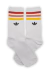 Media Caña Edición Limitada Marca Adidas base Blanca 3 lineas Roja, Amarilla y Naranja ST - CSK