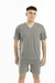 Pijama de hombre m/corta liso art 460 - Tale 1 al 4 - comprar online