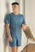Pijama de hombre m/corta estampado en internet