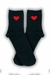 Tenis de Diseño Corazón base Negra - CNT