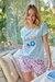 Pijama manga corta art 5805 - Talle 2XL y 3XL