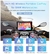 Carpuride W702B Estéreo portatil para moto con soporte para moto BMW - comprar online