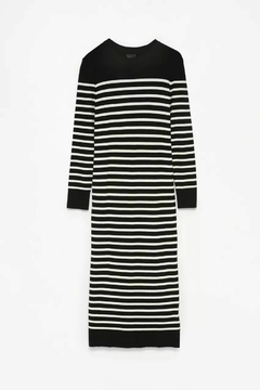 Vestido de malha midi