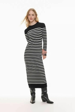 Vestido de malha midi - comprar online