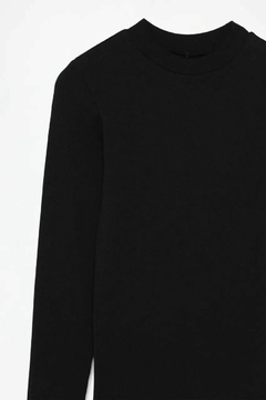 Vestido midi manga longa - comprar online