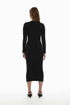 Imagem do Vestido midi manga longa