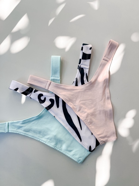 Bombis de algodón Pack x 3