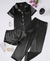 Pijama Sabrina (Set 3 piezas) NEGRO - comprar online