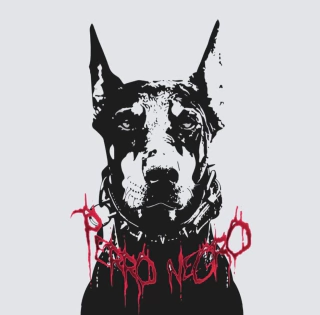 perro negro