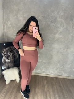 Conjunto manga longa