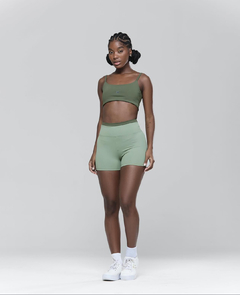 Conjunto bi color poliamida - Bellona moda fitness 