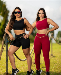 Conjunto com detalhes em fita com gliter - comprar online