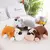 PERRO ECHADO GRIS Y BLANCO CON MANTA - comprar online