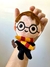 LLAVERO MINI PELUCHE HARRY POTTER